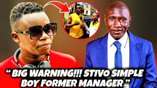 Exclusive!!! Stivo Simple Boy Former Manager Reveals Achievements & Warning to Event Planners.