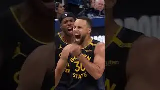 Steph Curry YELLS at Klay Thompson &ldquo;YOU MISS IT HERE&rdquo; after INSANE dagger 3 👀