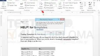 Insert a new citation placeholder, just before the first word of the document, using the name...