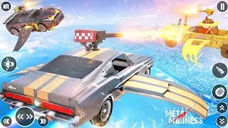 Flying Car Shooting Games: HeliCar Battle Mode - Android iOS Gameplay