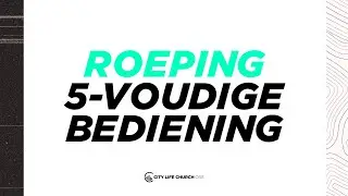 Roeping 5-voudige bediening