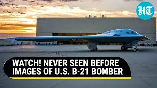 U.S. Shows Off Rare Look Of B-21 Nuclear Raider; World's First Sixth Generation Bomber | Watch