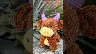 Vaca amigurumi de 20cm✨ vaca a crochet con cuatro patas amigurumi