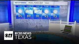 Hot, steamy conditions usher North Texans into the work week