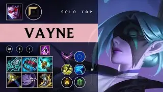 Vayne Top vs Urgot - EUW Master Patch 26.03