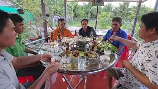 Đã Lợp Xong Mái Nhà, Làm Vài Món Lai Rai Cùng Mấy Anh Thợ | TTVlog 