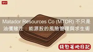 Matador Resources Co (MTDR) 不只是油價賭注：能源股的風險管理與求生術｜錢包著地日記 ep.08