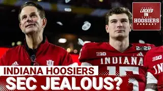 SEC JEALOUS? Indiana has RATTLED the SEC by winning a THIRD national title in a ROW for the Big Ten