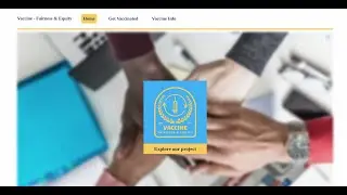 IBM Call for Code Fair Work Case Competition Submission Video | Vaccine Fairness & Equity