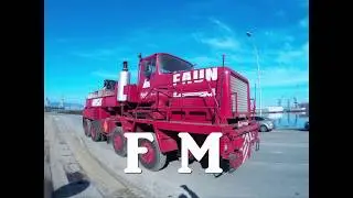 FAUN HZ70/80 8X8 Arbegui Movimiento en Fene 680 Tns.👍 👍 🆗