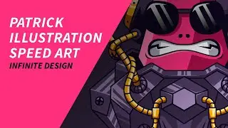 Patrick Illustration Speed Art | Infinite Design
