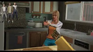 GTA V - Hang Ten Mission Cutscene - Crazy Character Swaps