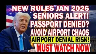 New Passport Rules for Seniors Start Jan 2026 &ndash; Don&rsquo;t Get Denied at the Airport