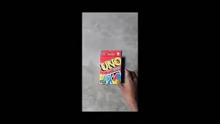 Uno unboxing                               #games #mattel #cardgames #playuno #uno #unboxing 