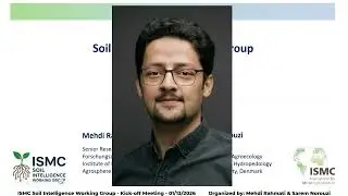 ISMC Soil Intelligence Working Group   Introduction