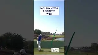Rory McIlroy's HISTORIC final hole! 😱
