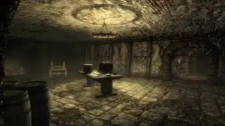 Skyrim - Ratway Chamber 🐀 - ASMR Ambience