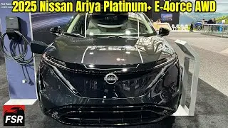 2025 Nissan Ariya Platinum+ e-4ORCE AWD &ndash; Luxury Meets Electric Innovation