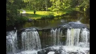J&auml;gala and Keila waterfalls. Estonia [Estonia From Above]