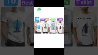 Burj 🔥khalifa & Burj Al Arab print t-shirt 👕 #shorts #fashion  #dubai