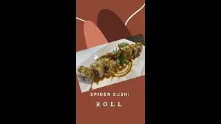 Spider sushi roll