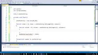 C# Programming with Unity Part 7 - 2D Arrays