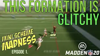 Схема Madden 20 5-Play Mini | Схема нападения | Тяжёлое трио с синглбэком