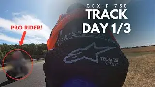GSX-R 750 TRACK DAY - First time at Castle combe & tuition from the lap record holder!