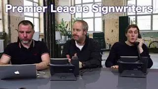 The Premier League Signwriters