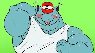 Deadanthro draws: Venusaur Richard (from my comics)