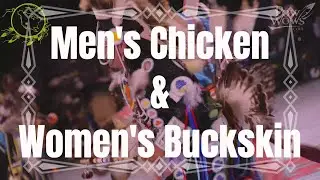 Men's Prairie Chicken and Women's Northern Buckskin - 2025 Gathering of Nations Pow Wow
