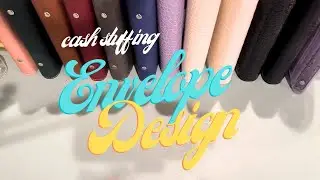 Cash stuffing envelope design