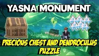 Yasna Monument Precious Chest And Dendroculus Puzzle guide | Genshin Impact