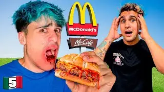 Pruebo la Hamburguesa M&aacute;s PICANTE con DIOSDADO! *Lloro*