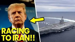Trump&rsquo;s Aircraft Carrier RACING Toward Iran War Zone