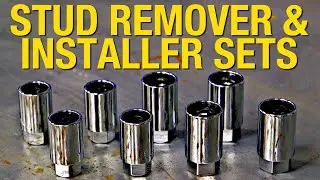 How to Easily Remove & Install Studs - Stud Remover & Installer Kit From Eastwood