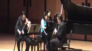 Bela Bartok: Contrasts, Mvt. 3, Live at University of Houston Moores School of Music (Trio Solari)
