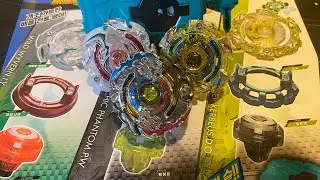Beyblade Burst Psychic Phantom 3 pack unbox/review
