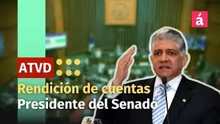 Eduardo Estrella, Presidente del Senado presenta su rendici&oacute;n de cuentas