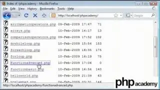 Php Tutorial 17 Functions Advanced