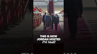 PM Modi Welcomed in Jordan | Diplomatic Visit Highlights
