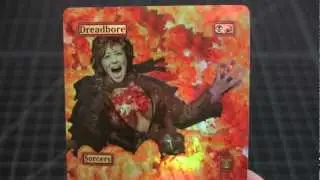 MTG FOIL ALTERED ART DREADBORE ♕ SPELLSCOOP.COM ♕