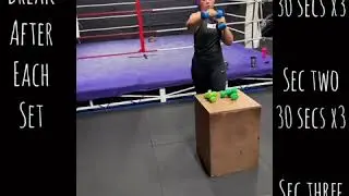 Self Isolation Workout 6 - Boxing Bag/Pads & Dumbbells