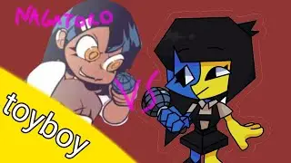 Gameplay mobile FNF ENA vs NAGATORO TOYBOY MUSIC(Monday Morning Misery Roblox)