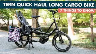 NEW Tern Quick Haul Long Cargo Bike: 7 key features