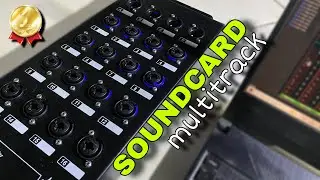 16-channel multitrack soundcard | can record separately
