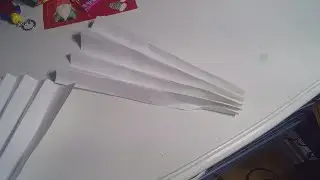 How to make a paper fan, (easy for kids)