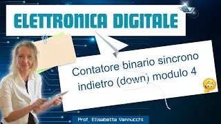 Contatore sincrono all'indietro modulo 4