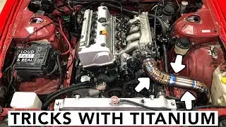 How To Build A Titanium Intake - Honda K-Swap 240