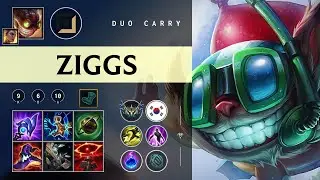 Ziggs Carry vs Lucian - KR Challenger Patch 26.01